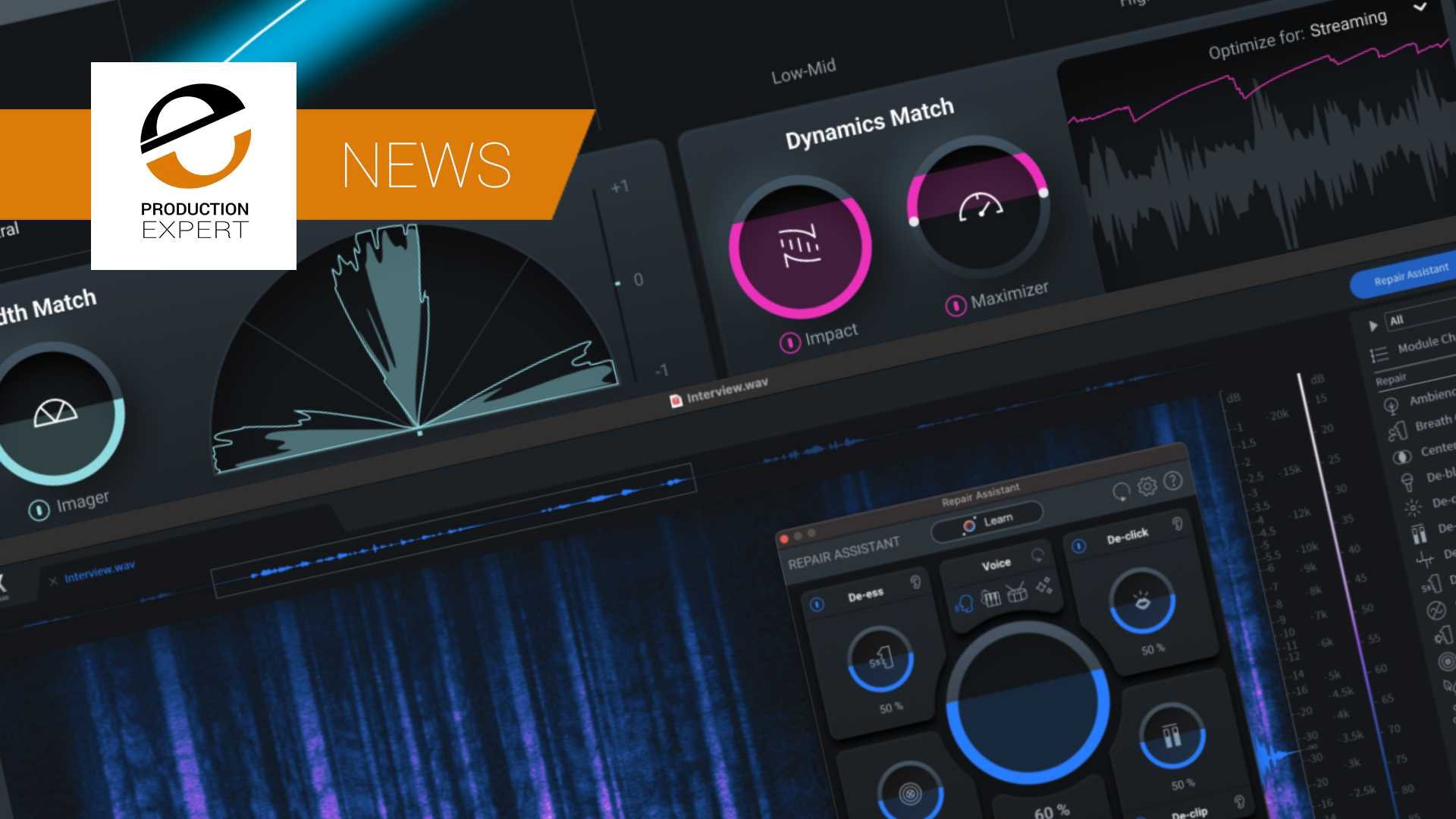 Get iZotope Ozone Elements Free For A Limited Period | Production 